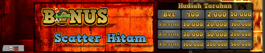 NEY4D SCATTER HITAM